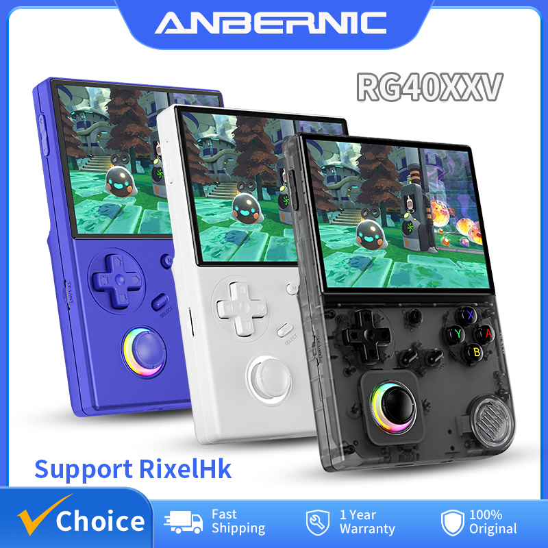 Gaming Console Sale - ANBERNIC RG40XXV Retro Handheld Game Console