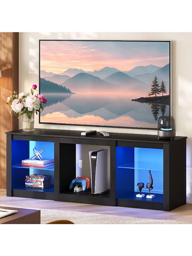Gaming Console Entertainment Center - LED TV Stand 58