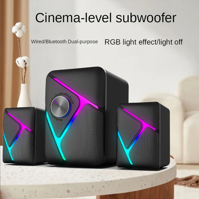 Gaming Console Apple - Computer Audio 2.1 Subwoofer Esports Gaming