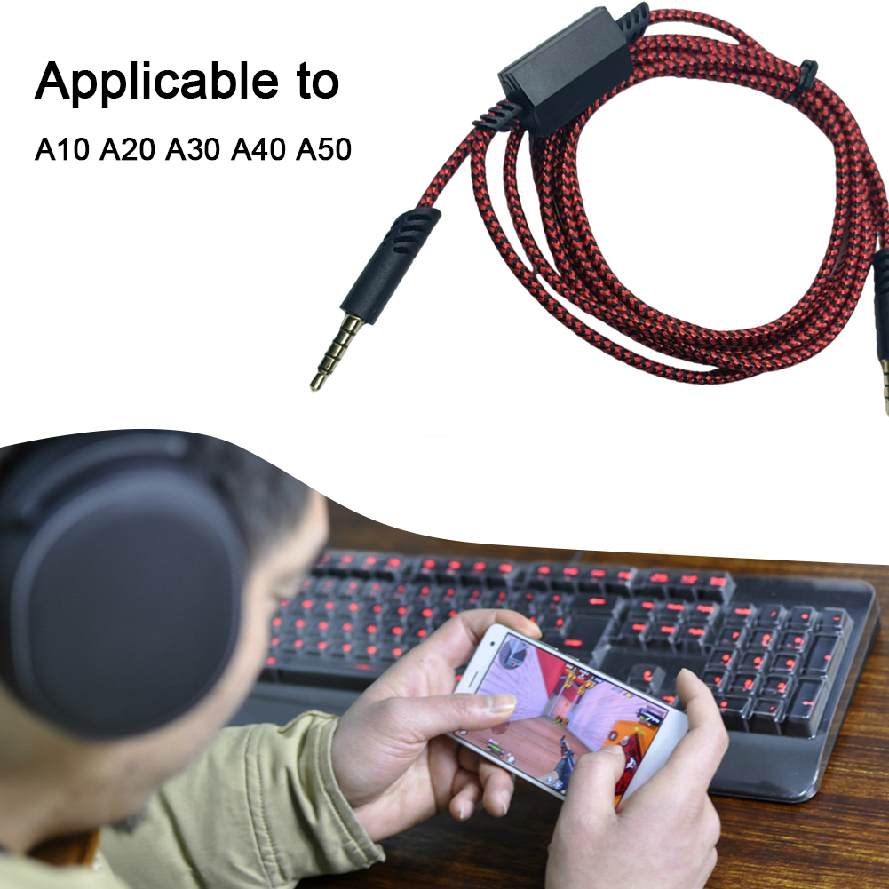 Audio Cable Inline Mute Cord f - Gaming Console Headset recension och pris
