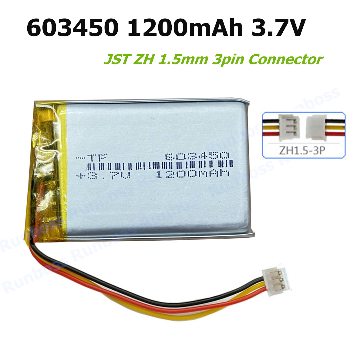 603450 Battery For Corsair Voi - Gaming Console Headset recension och pris
