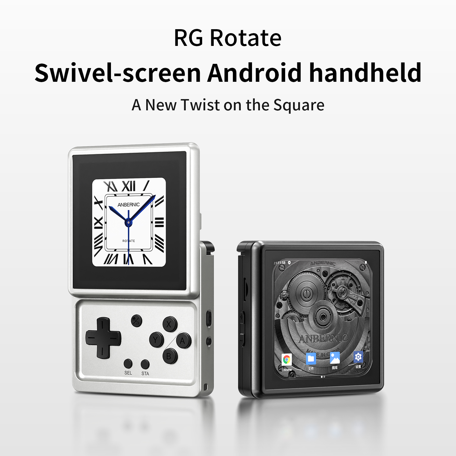 Anbernic RG Rotate Retro Handh - Gaming Console Old recension och pris