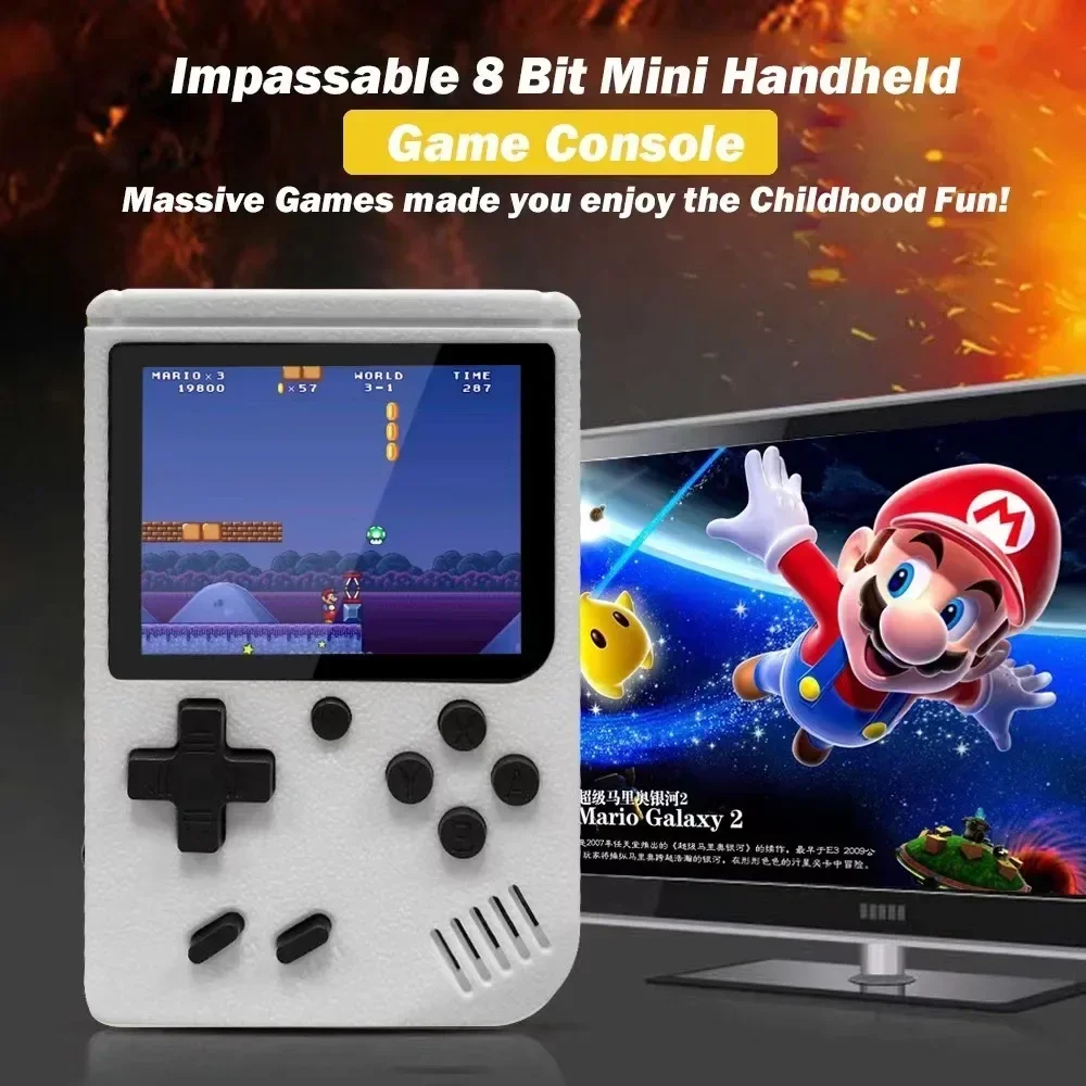 Retro Portable Mini Handheld V - Gaming Console Old recension och pris