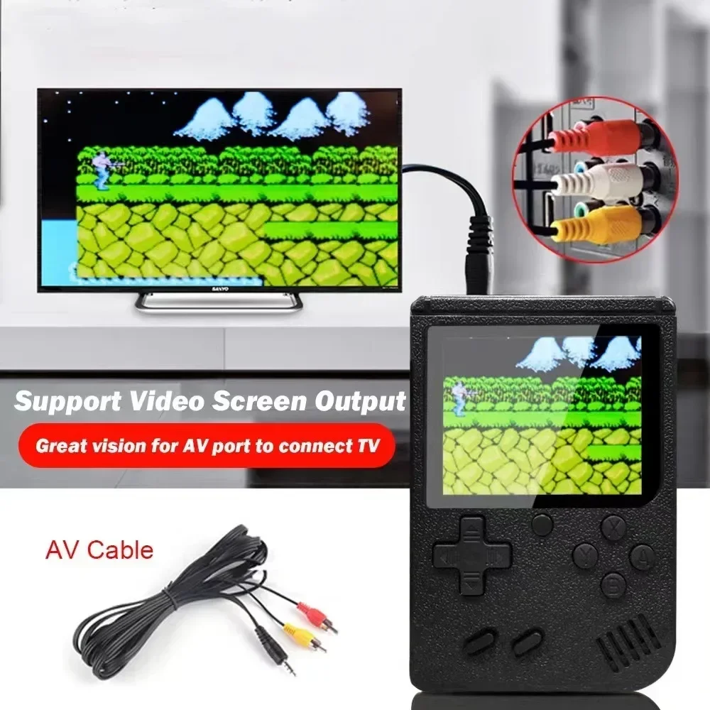 Retro Portable Mini Handheld V - Gaming Console Old recension och pris