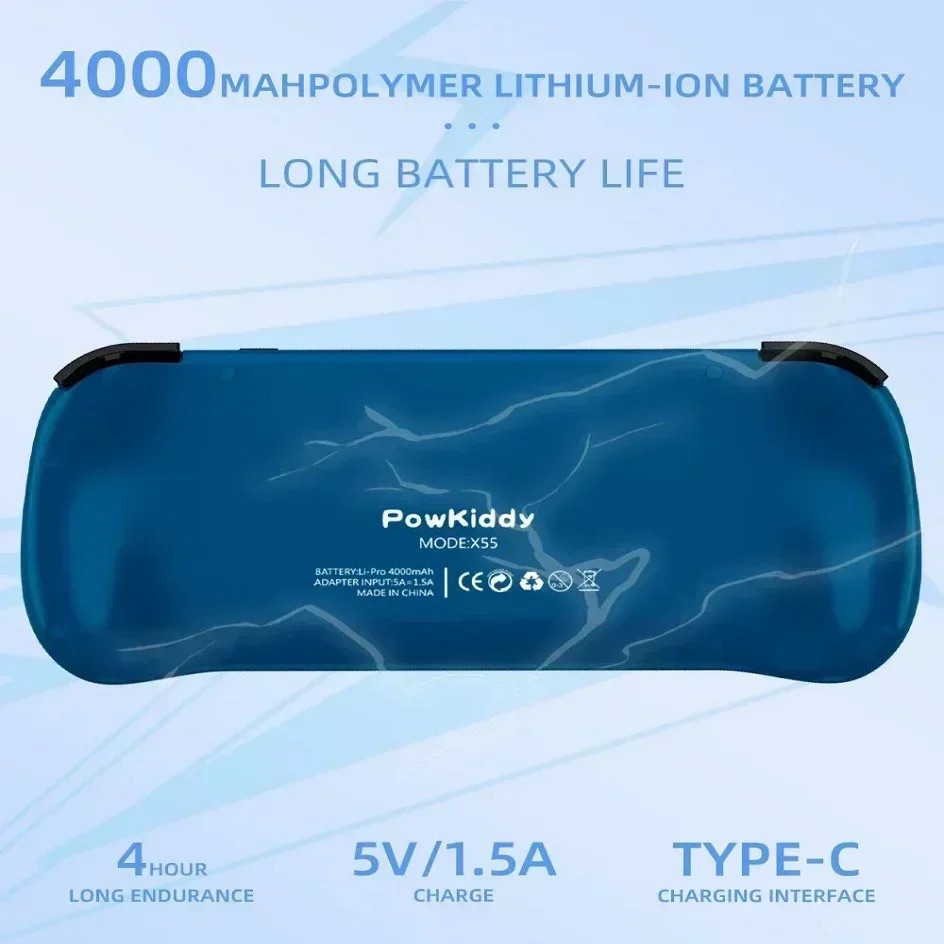 POWKIDDY X55 Handheld Game Con - Gaming Console Sale recension och pris
