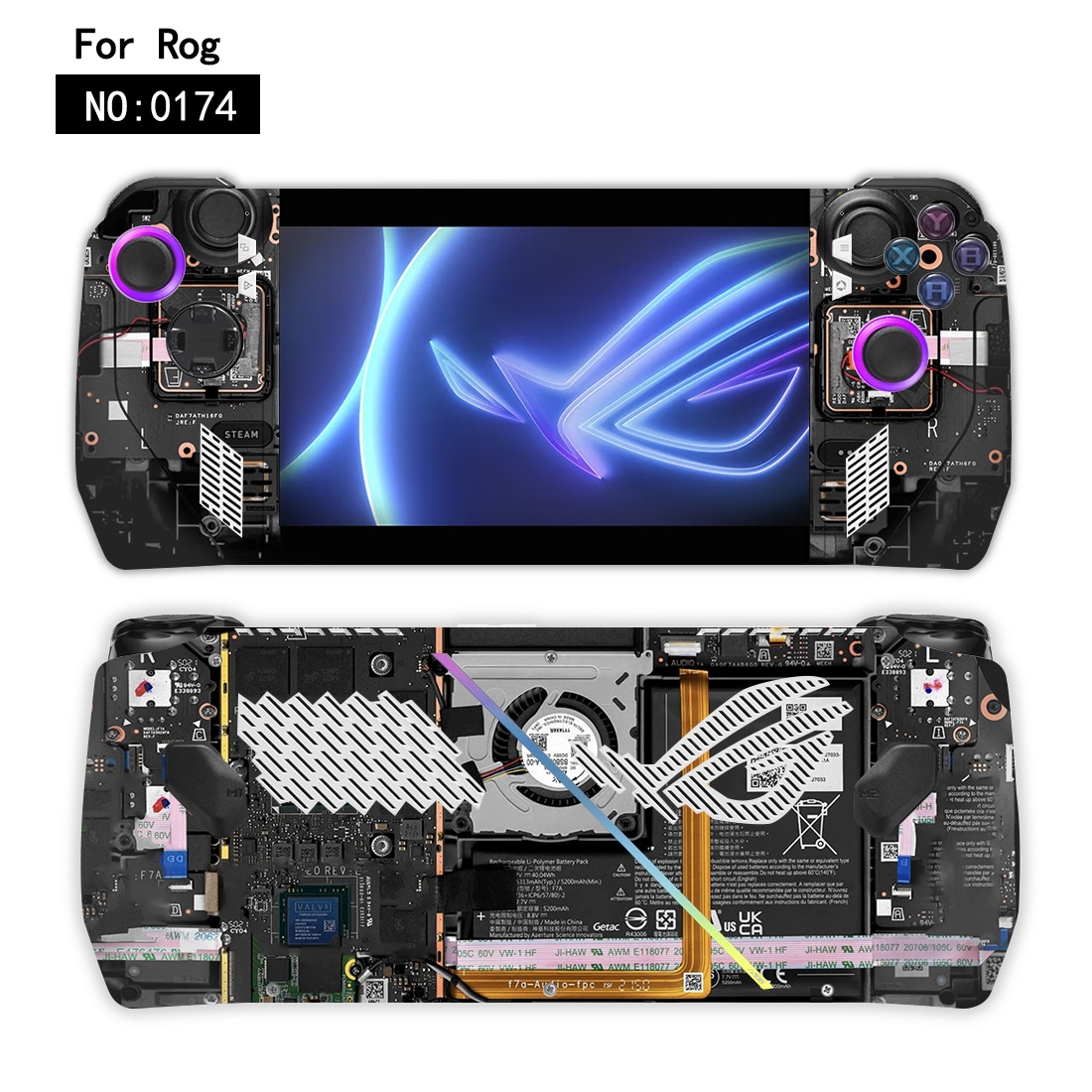 New Stickers Cover Case For As - Gaming Console New recension och pris