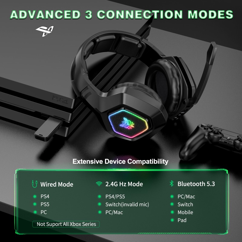 ONIKUMA B100 Wireless Gaming H - Gaming Console Apple recension och pris