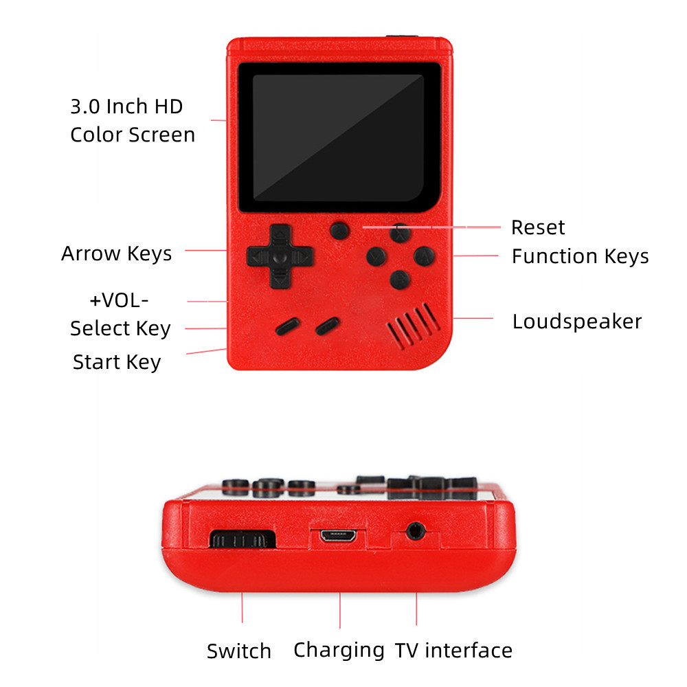2.4 Inch LCD Screen Retro Vide - Gaming Console For Kids recension och pris