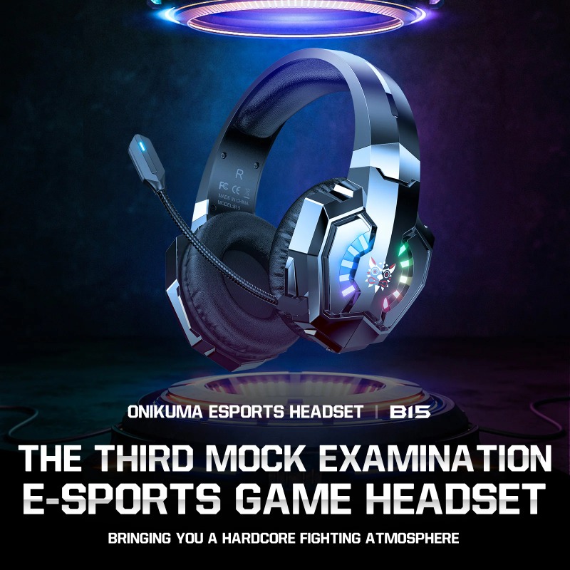 ONIKUMA B15 Gaming Headset Wir - Gaming Console Apple recension och pris