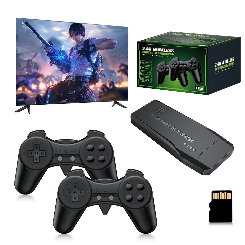 Portable 4K Retro Game Stick C - Gaming Console Sale recension och pris