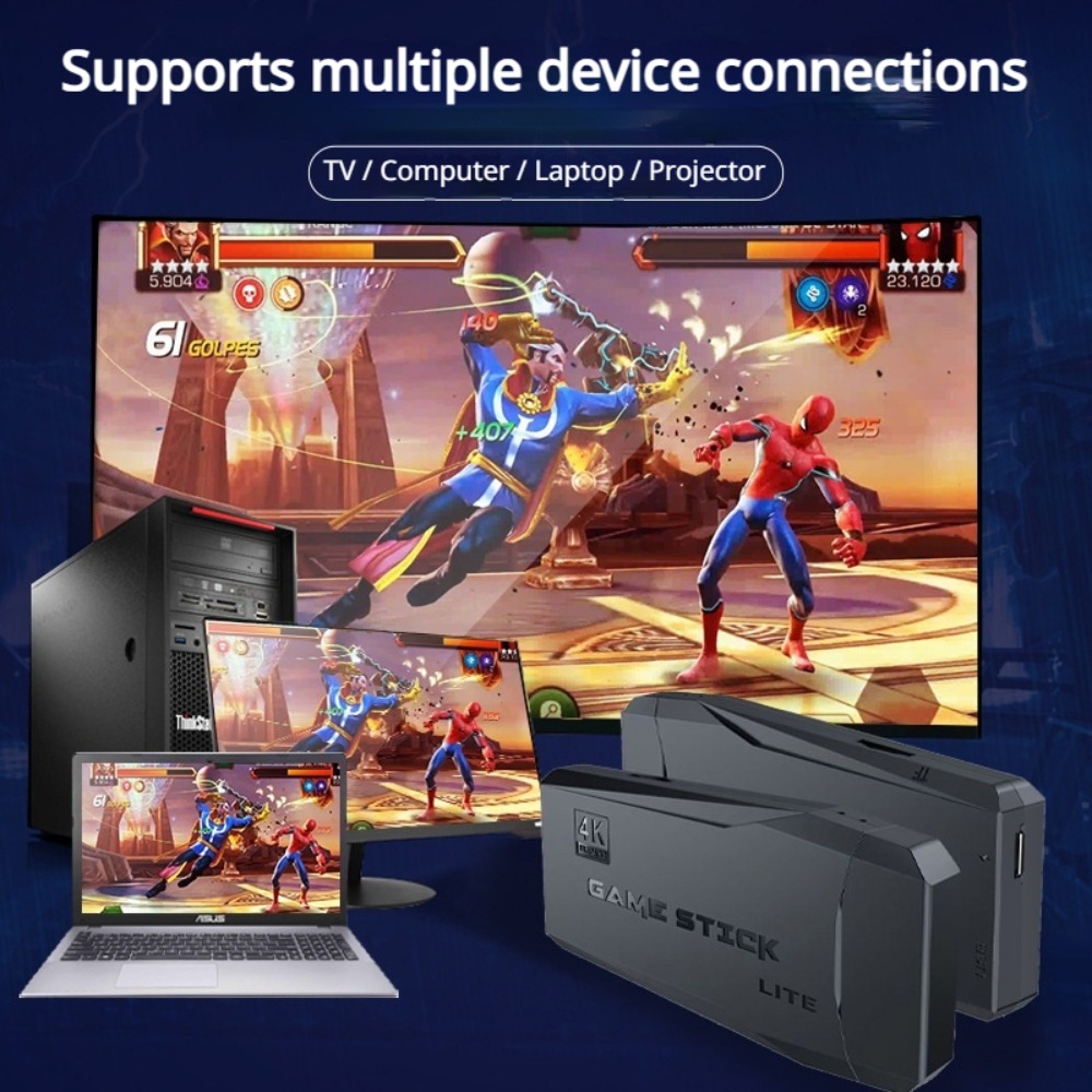 Portable 4K Retro Game Stick C - Gaming Console Sale recension och pris