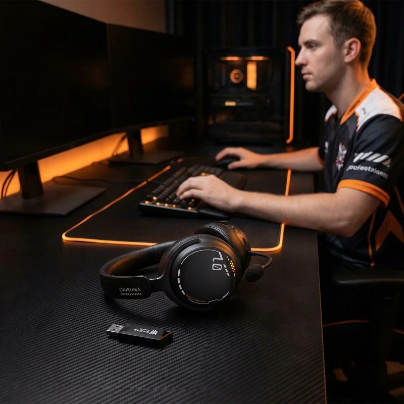 ONIKUMA GT886 Gaming Headset W - Gaming Console Apple recension och pris