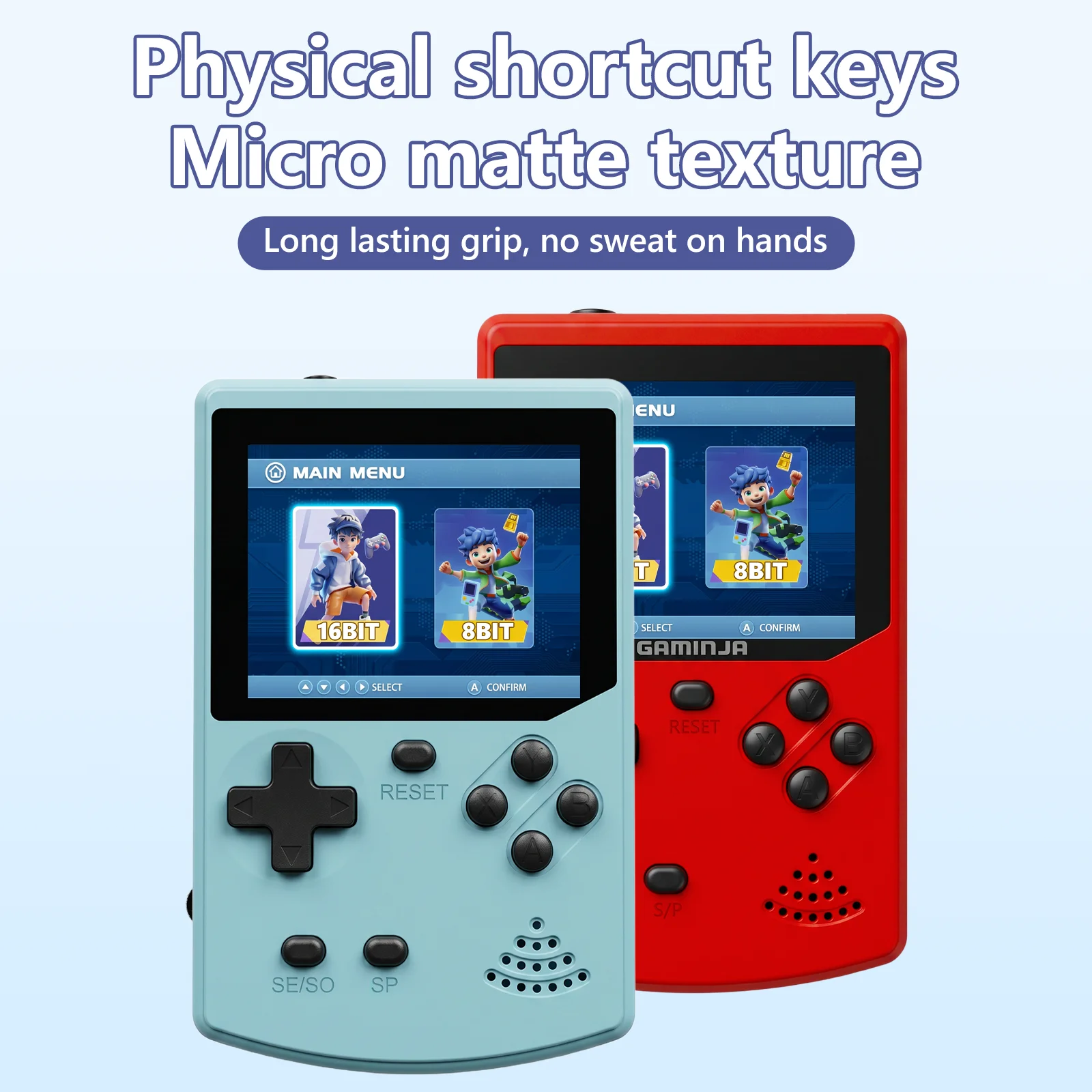 GAMINJA Handheld Game Console  - Gaming Console For Kids recension och pris