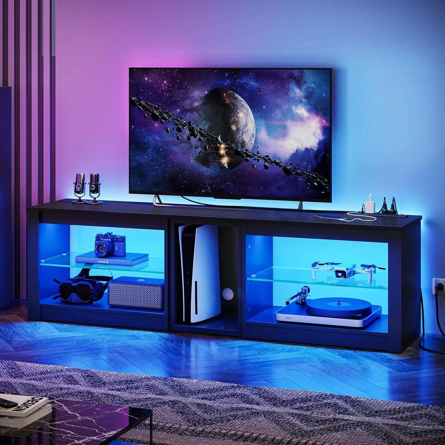 Entertainment Center for PS5 T - Gaming Console Entertainment Center recension och pris