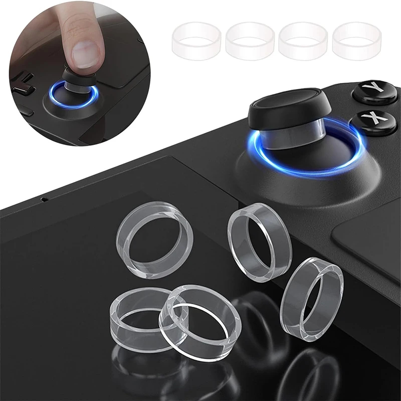 8Pcs Elastic Silicone Joystick - Console Gaming Steam recension och pris